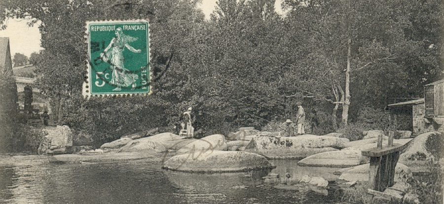 Carte postale ancienne de Pont Aven